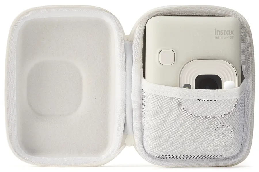 FujiFilm Instax mini LiPlay Camera Case Misty White